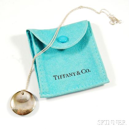 Tiffany & Co. Sterling Silver Pendant and Necklace
