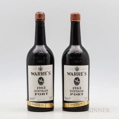 Warres 1963, 2 bottles 