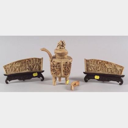 Three Ivory Carvings