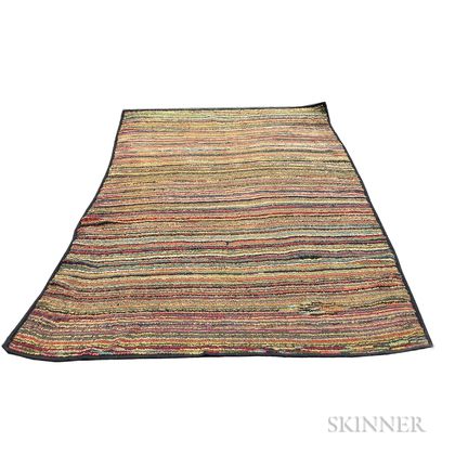 Room-size Hooked Rug
