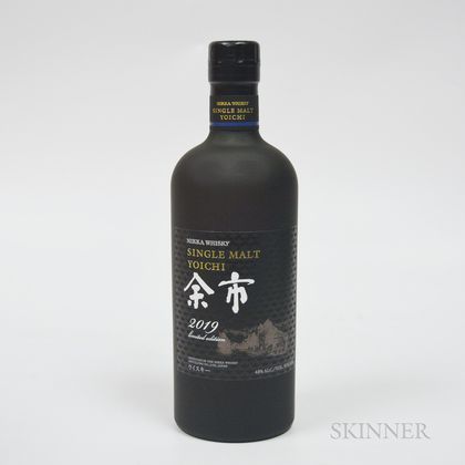 Yoichi Single Malt 50th Anniversary Limited Edition, 1 750ml bottle (owc) 