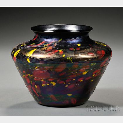 Rare Fenton Mosaic Vase