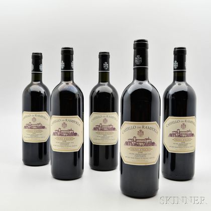 Rampolla Vigna dAlceo 1998, 5 bottles 