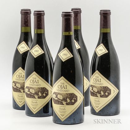 Ojai Vineyard Roll Ranch Syrah 1997, 5 bottles 