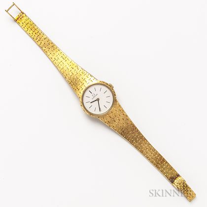 Omega 18kt Gold Lady's Wristwatch