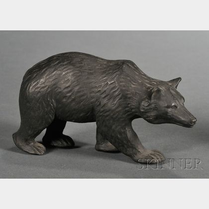 Wedgwood Black Basalt Bear