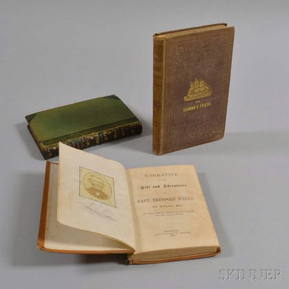 Three 19th Century Whaling Books