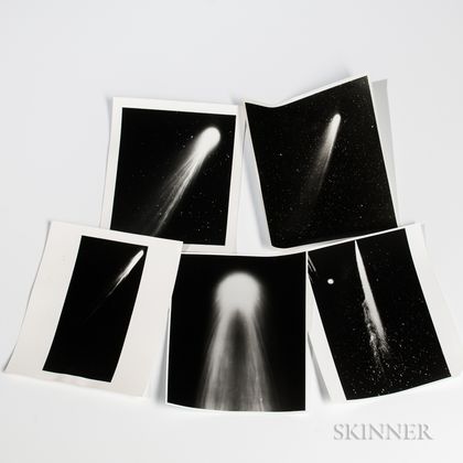 Comet Kohoutek, Five Photographs.
