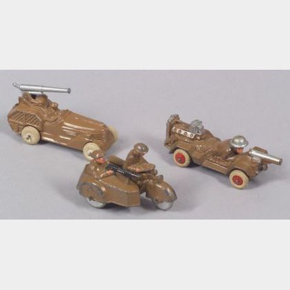 Assortment of Dime Store Vehicles