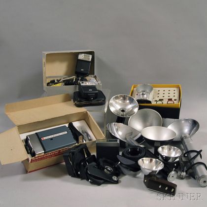 Collection of Miscellaneous Flash and Lighting Equipment