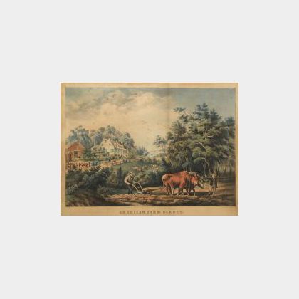 Nathaniel Currier, publisher (American, 1813-88) American Farm Scenes. No. 1.