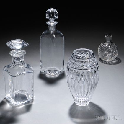 Sold at Auction: Set 8 Faceted BACCARAT Crystal Drink Glasses