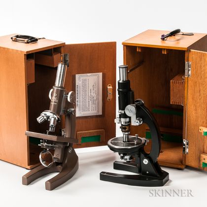 Two Monocular Microscopes