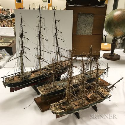 Three Ship Models