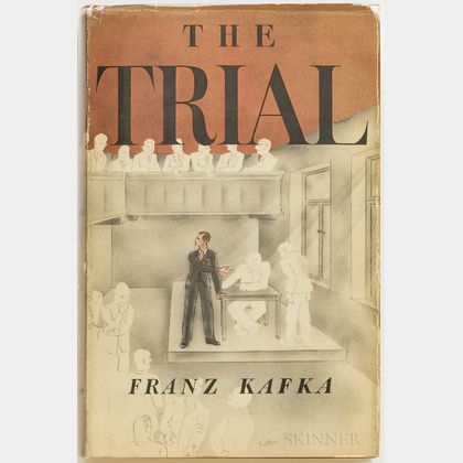 Kafka, Franz (1883-1924) The Trial , First American Edition.