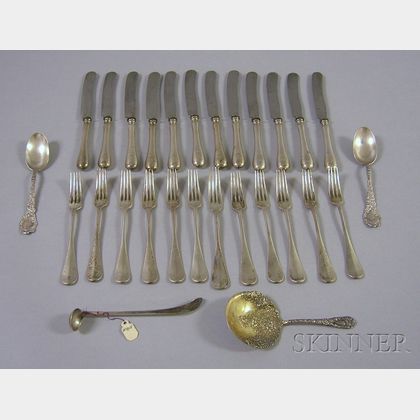 Group of Silver Tableware and Other Decorative Items