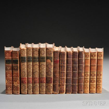 Literature, 18th-19th Centuries, Fifteen Volumes.