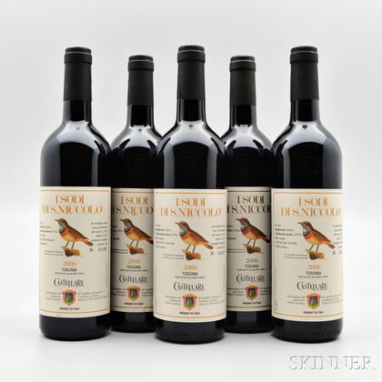 Castellare di Castellina I Sodi Di San Niccolo 2006, 6 bottles 