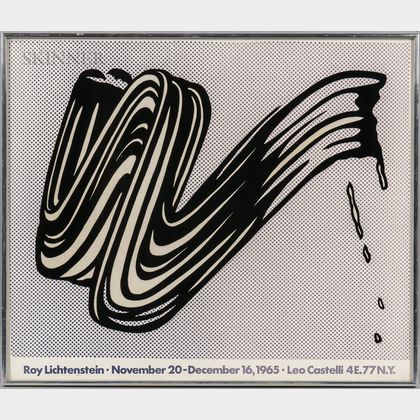 Roy Lichtenstein (American, 1923-1997) Brushstroke