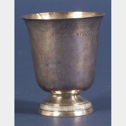 French Louis XV/XVI Silver Cup