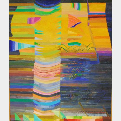 John McNamara (American, b. 1950) Abstract Composition.