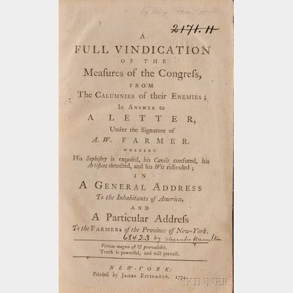 [Hamilton, Alexander, 1757-1804]