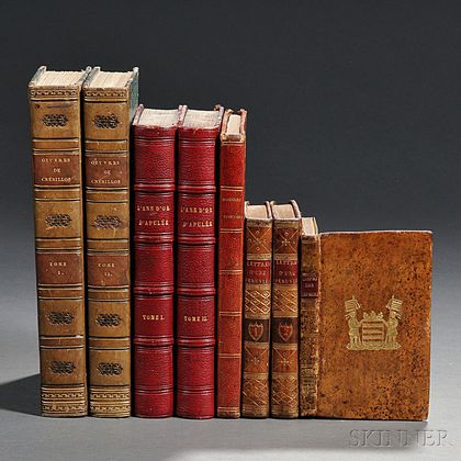 French Imprints, Five Titles in Eight Volumes, 1784-1818.