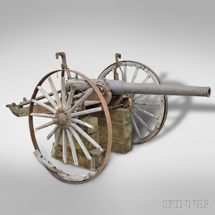 Spanish-American War Breech-loading Rifled Field Gun