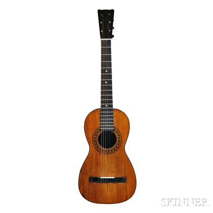 Romantic Guitar, Attributed to Agustin Altimira, c. 19th Century