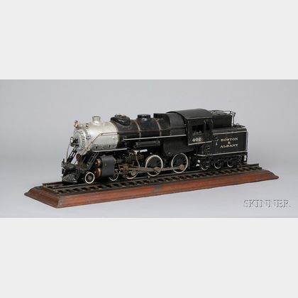 Live Steam Model Boston and Albany "402" Locomotive