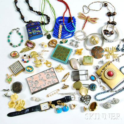 Group of Costume Jewelry and Accessories