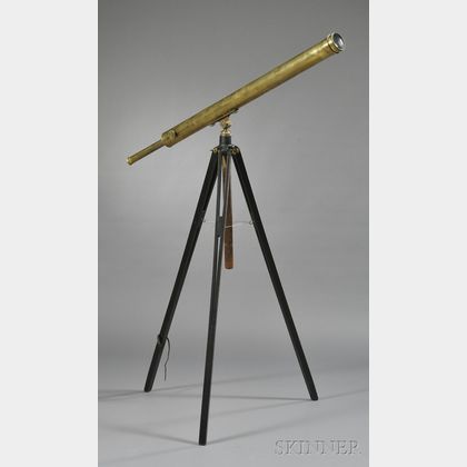 3-inch Brass Refracting Telescope