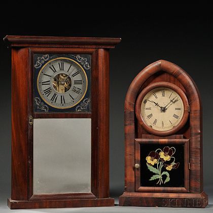 C. & N. Jerome and New Haven Shelf Clocks
