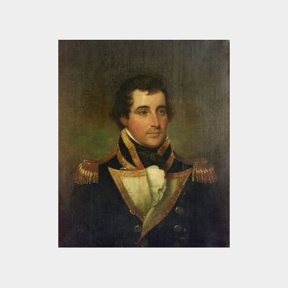 Attributed to John Trumbull (American, 1756-1843) Portrait of Captain Richardson