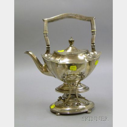 Gorham Sterling Silver Kettle on Stand with Burner