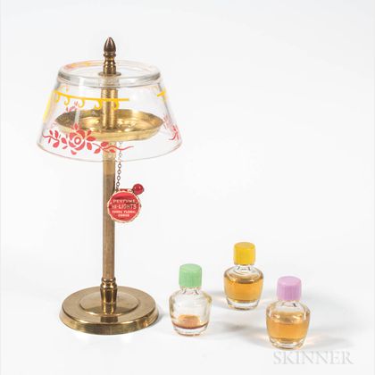 Perfume Hi-Lights Perfumes by Stuart in Brass Lamp