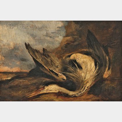 Alexander Fraser the Younger (British, 1828-1899) Dead Heron