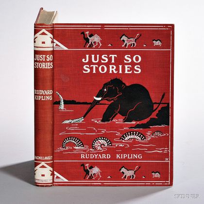 Kipling, Rudyard (1865-1936) Just So Stories for Little Children, First Collected Edition.