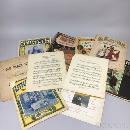Large Collection of Sheet Music