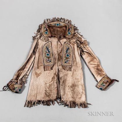 Northeast Deerskin Bead-decorated Coat