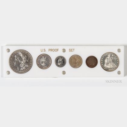 1887 Six-coin Proof Set