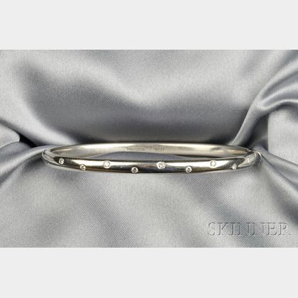 Platinum and Diamond "Etoile" Bracelet, Tiffany & Co.