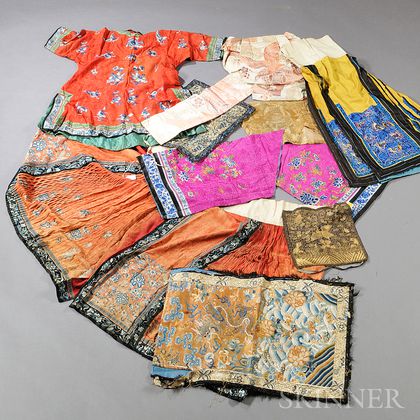 Ten Garments and Textile Fragments