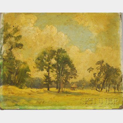 Stacy Tolman (American, 1860-1935) Summer Landscape