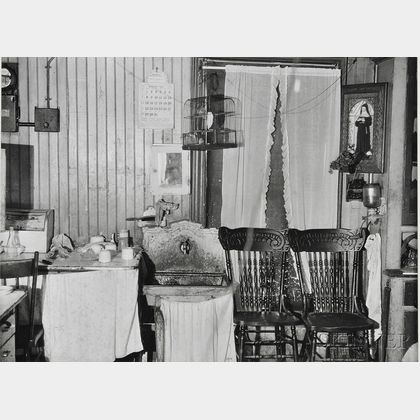 Walker Evans (American, 1903-1975) New York City Tenement Kitchen