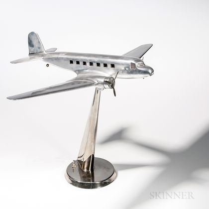 Aluminum Airplane Aviation Model Lamp