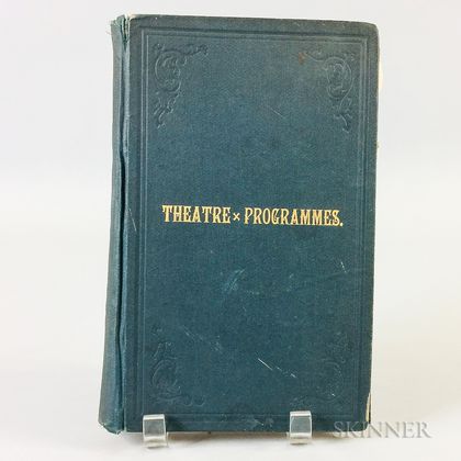Theatre Programmes Scrapbook