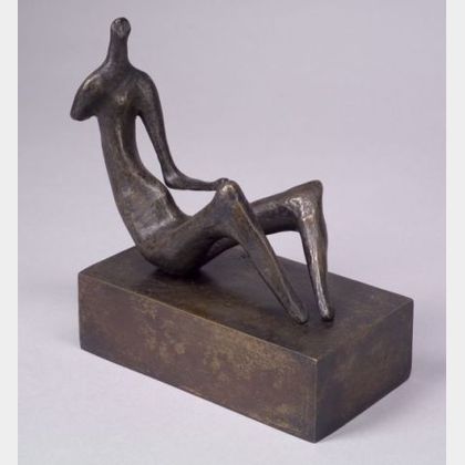 Henry Moore (British, 1898-1986) Seated Woman one Arm
