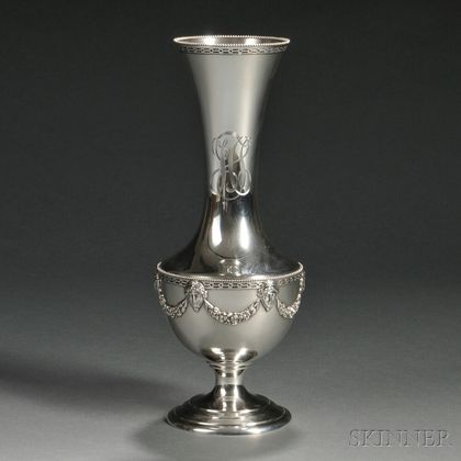 Theodore Starr Sterling Silver Vase