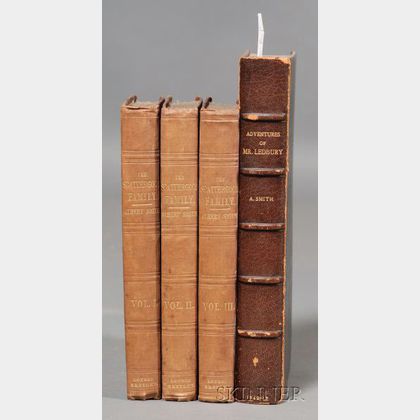 Smith, Albert Richard (1816-60),Two Titles in Four Volumes